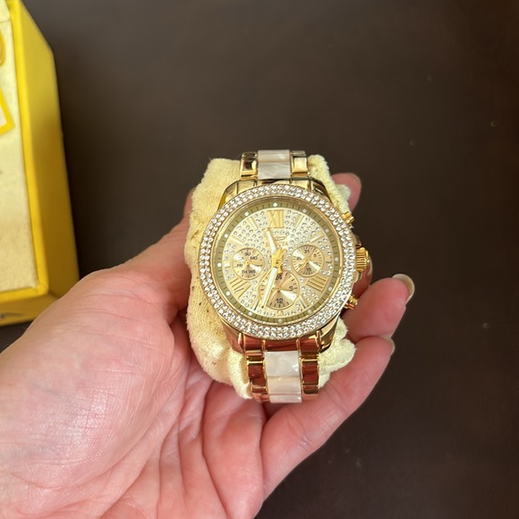 Invicta Angel Multi-Function Gold Crystal Dial Watch 20511 - Picture 2 of 12